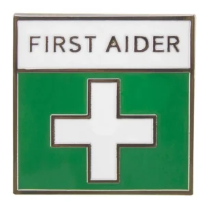 First Aider Pin Badge